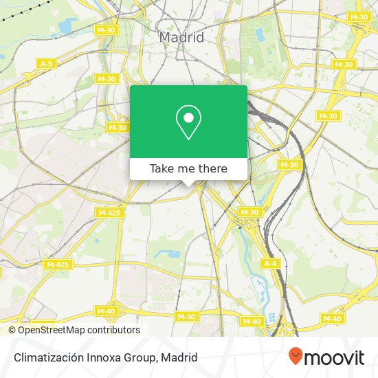 Climatización Innoxa Group map