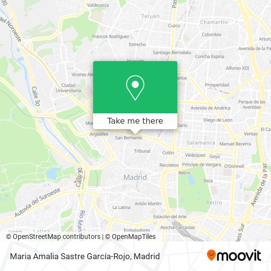 Maria Amalia Sastre García-Rojo map