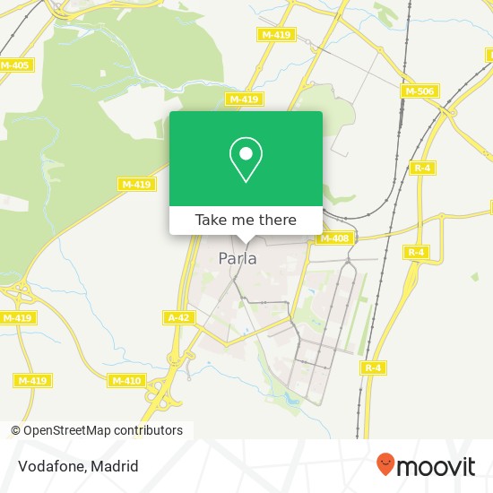 Vodafone map