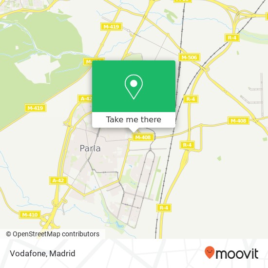 Vodafone map