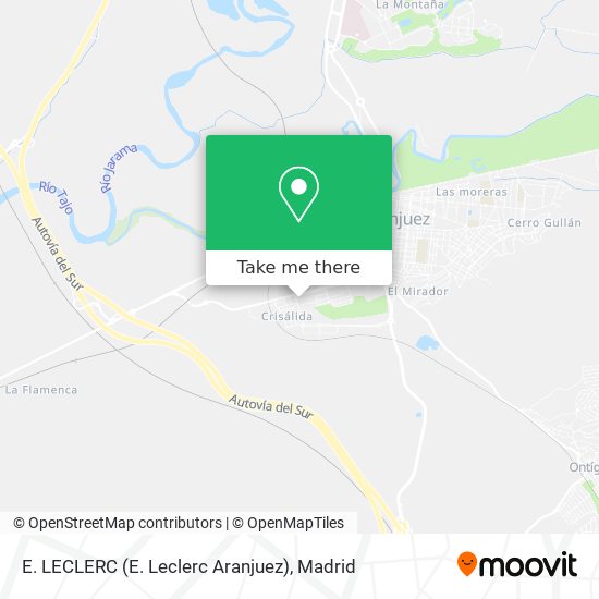 E. LECLERC (E. Leclerc Aranjuez) map