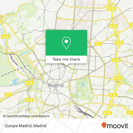 Quispe Madrid map