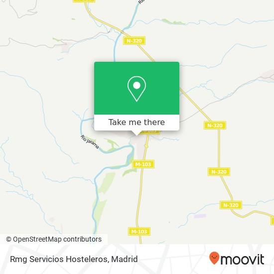 Rmg Servicios Hosteleros map