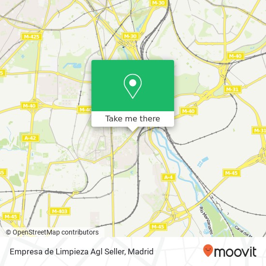 mapa Empresa de Limpieza Agl Seller