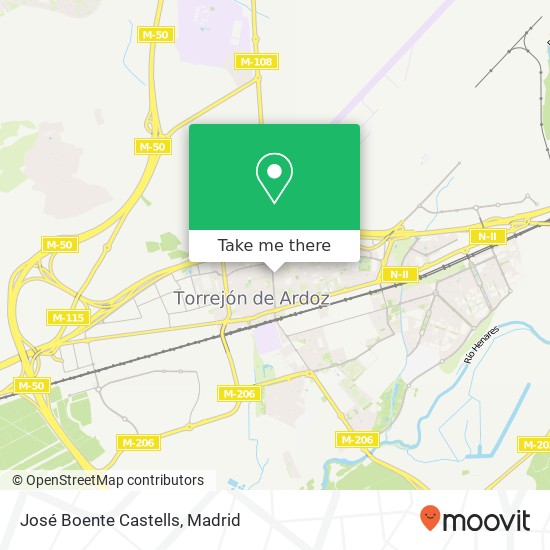 mapa José Boente Castells