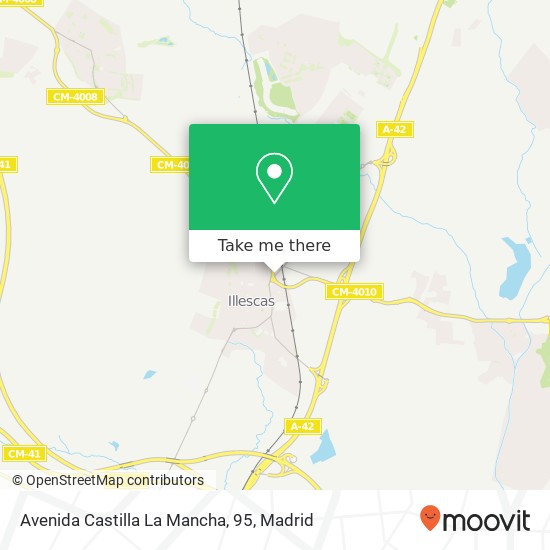 Avenida Castilla La Mancha, 95 map