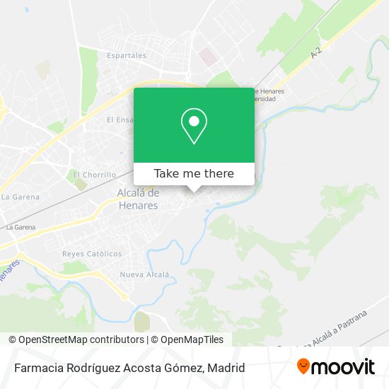 Farmacia Rodríguez Acosta Gómez map