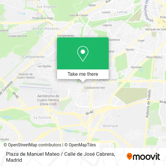 Plaza de Manuel Mateo / Calle de José Cabrera map
