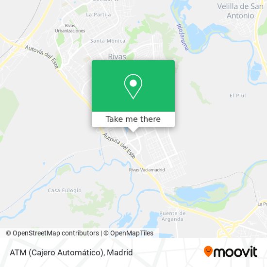 ATM (Cajero Automático) map