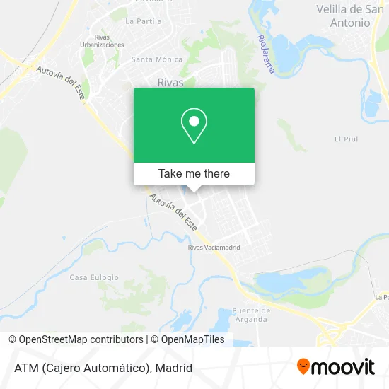 ATM (Cajero Automático) map