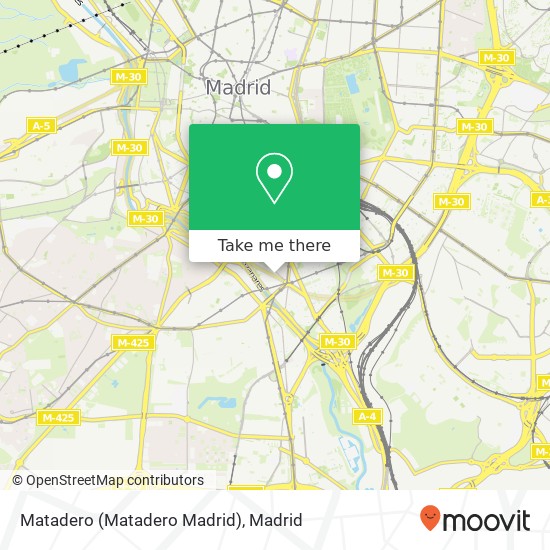 Matadero (Matadero Madrid) map