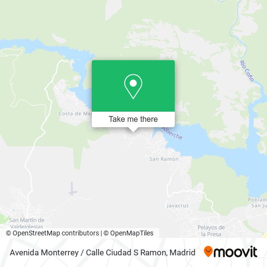 Avenida Monterrey / Calle Ciudad S Ramon map