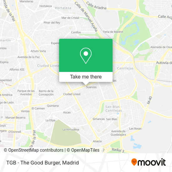 TGB - The Good Burger map