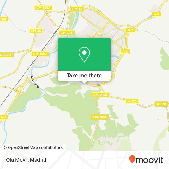 mapa Ola Movil