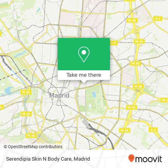 Serendipia Skin N Body Care map