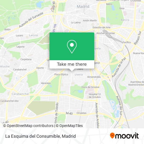 La Esquima del Consumible map