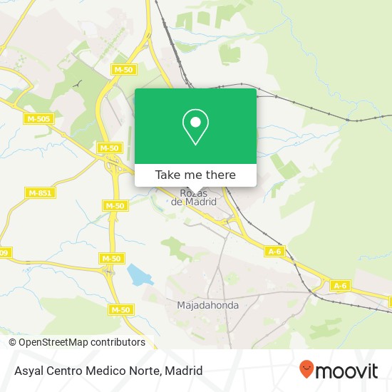 Asyal Centro Medico Norte map