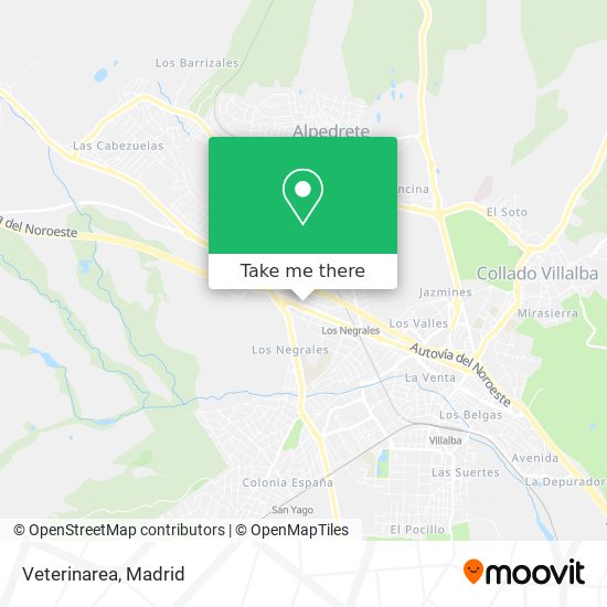 Veterinarea map