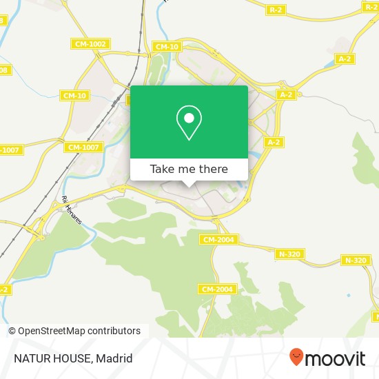 NATUR HOUSE map