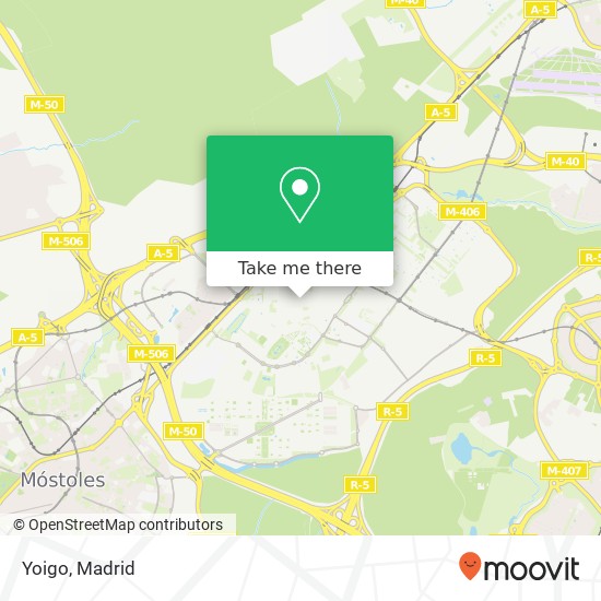 mapa Yoigo