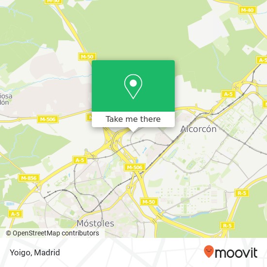 Yoigo map