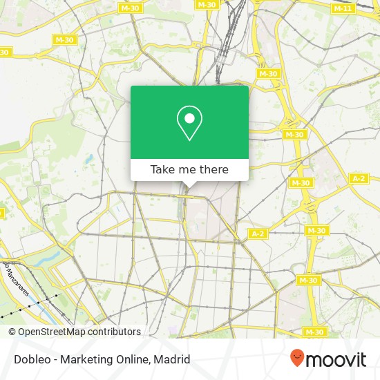 mapa Dobleo - Marketing Online