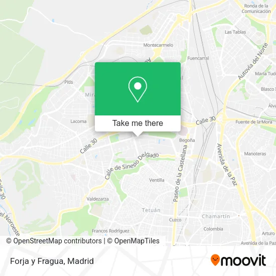 Forja y Fragua map