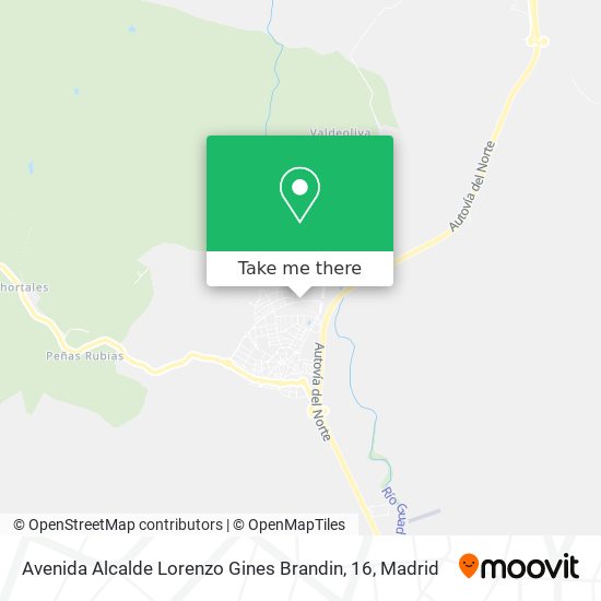 mapa Avenida Alcalde Lorenzo Gines Brandin, 16