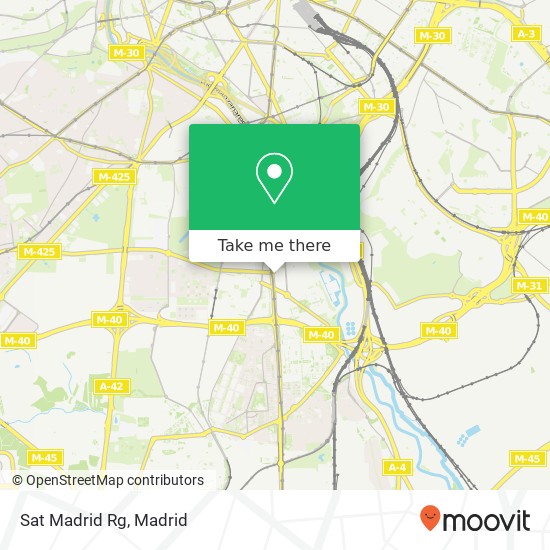 Sat Madrid Rg map