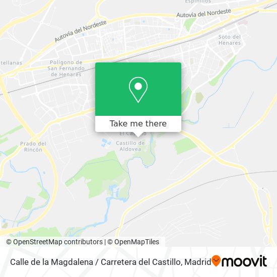 Calle de la Magdalena / Carretera del Castillo map