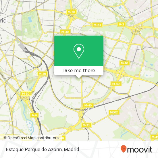 Estaque Parque de Azorín map