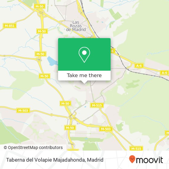 Taberna del Volapie Majadahonda map