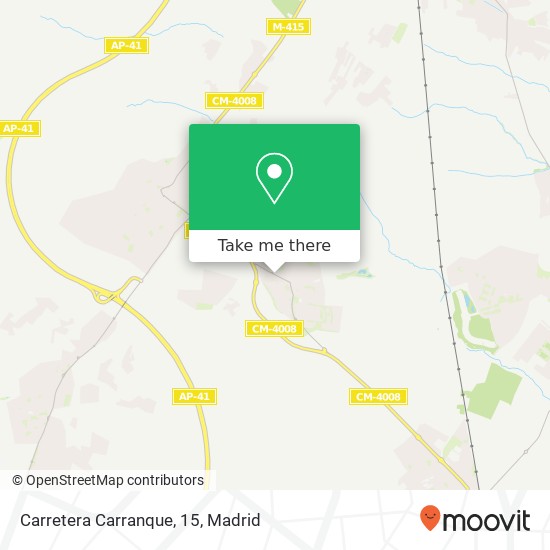 Carretera Carranque, 15 map