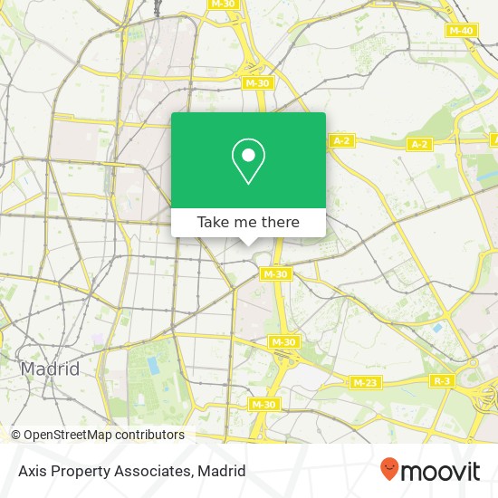 Axis Property Associates map