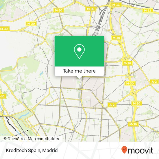 Kreditech Spain map