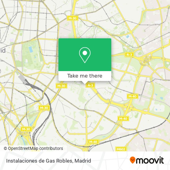 Instalaciones de Gas Robles map