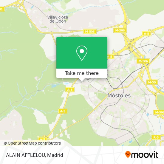 ALAIN AFFLELOU map