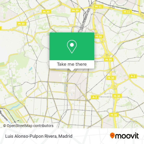 Luis Alonso-Pulpon Rivera map