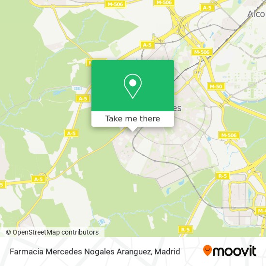 Farmacia Mercedes Nogales Aranguez map