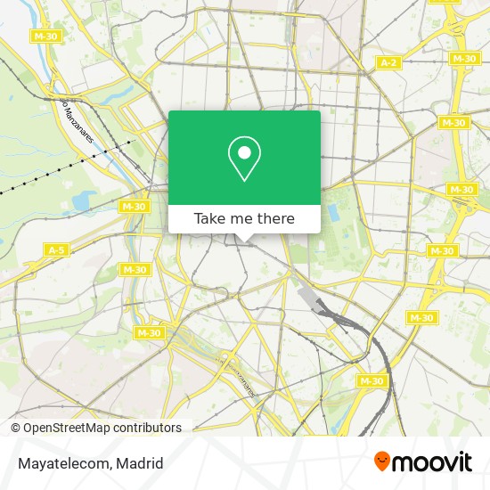 Mayatelecom map