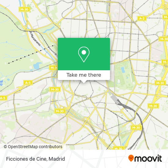 Ficciones de Cine map