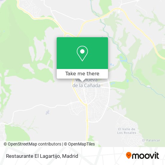 Restaurante El Lagartijo map