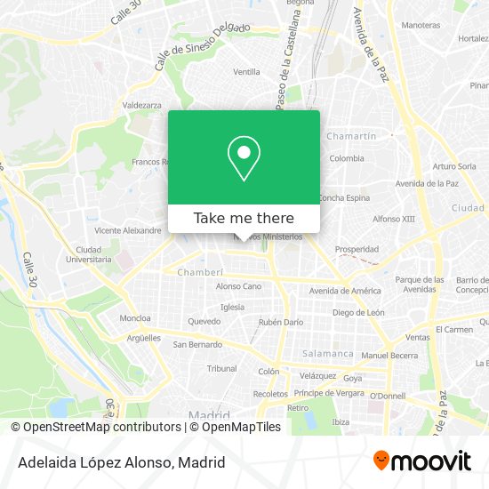 mapa Adelaida López Alonso