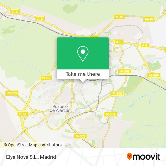 mapa Elya Nova S.L.