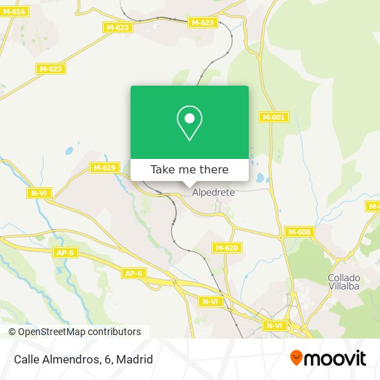 Calle Almendros, 6 map