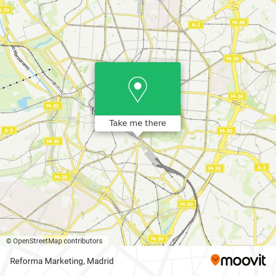 mapa Reforma Marketing