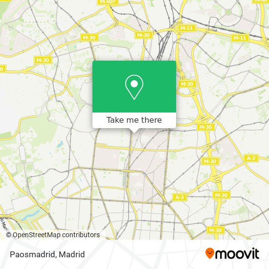 Paosmadrid map