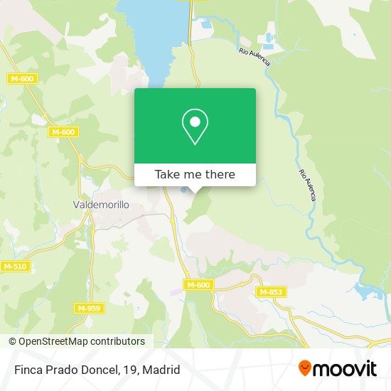 mapa Finca Prado Doncel, 19