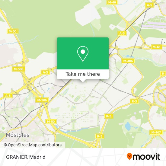 mapa GRANIER