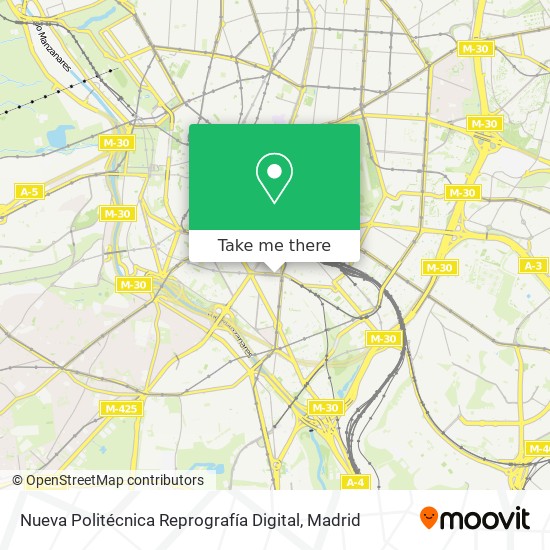 Nueva Politécnica Reprografía Digital map